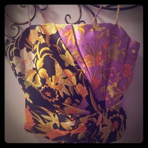 Beautiful well made asian inspired tailord top